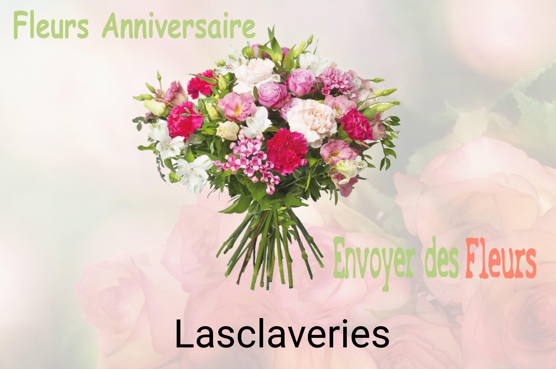 Bouquet de fleurs d’anniversaire livré à Lasclaveries