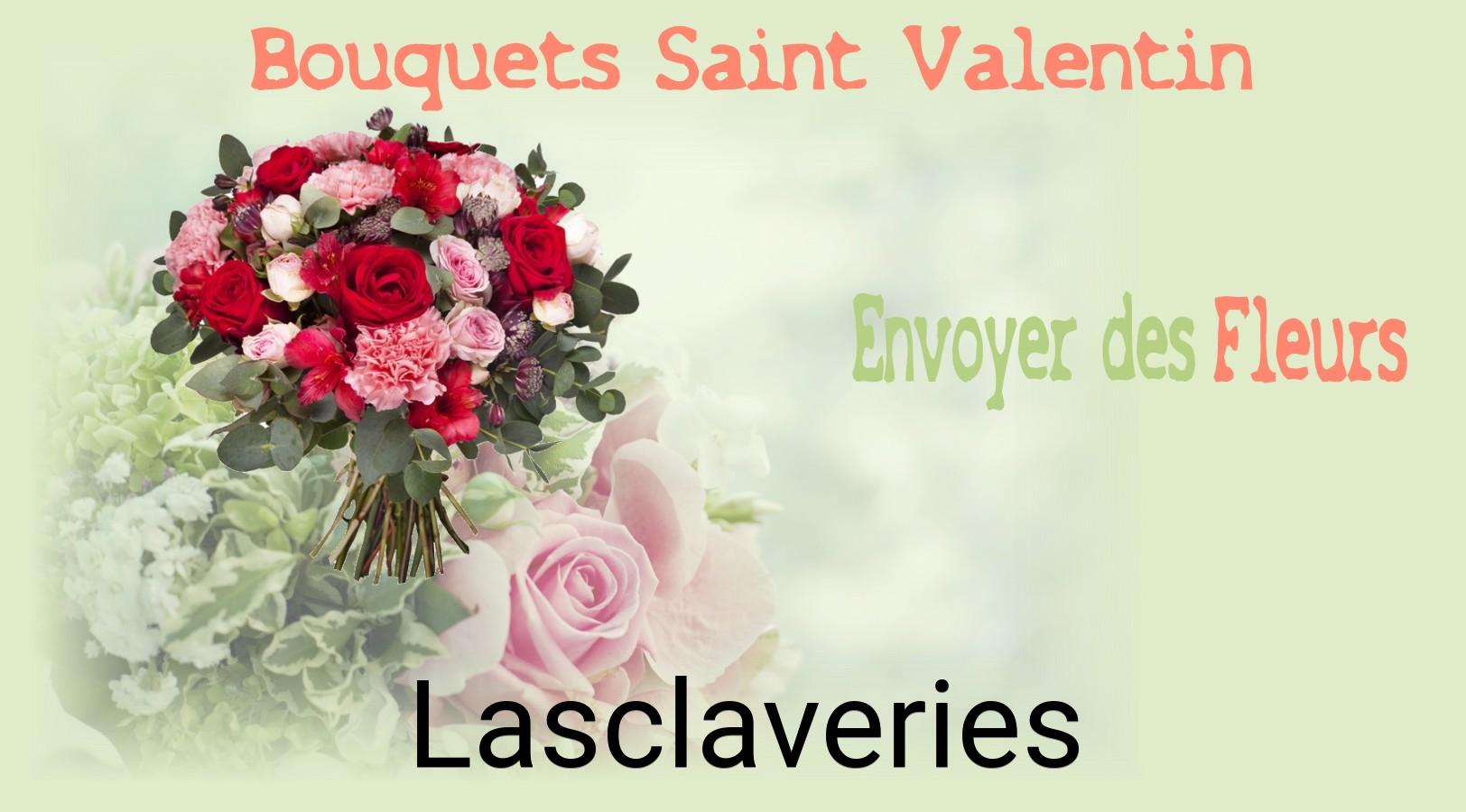 Roses de Saint-Valentin livrées à Lasclaveries